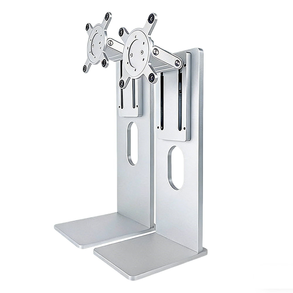 Universal Aluminum Ergonomic Monitor VESA Mount Tilt Height Pivot